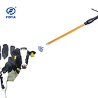Hayvan Sığır Koyun Etiketi RFID Çubuk Okuyucu Uzun Anten Sarı Siyah Renk Kullanın
