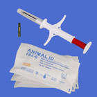 1.4 * 8mm Hayvan Kimliği Mikroçip İmplant Enjekte Edilebilir Takip Evcil Hayvan Takip Enjekte Edilebilir Transponderler