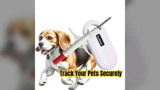 Hayvan Mikroçip Şırıngası ISO 11784 134,2kHz FDX-B