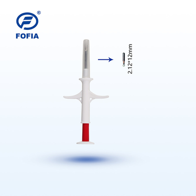 Hayvancılık Tanımlama Çipi FDX-B Sterilize Poşetli Hayvan Mikroçip Etiketi