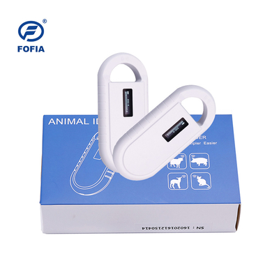 134.2khz USB Hayvan Pet Mikroçip Tarayıcı Beyaz Kimlik Okuyucu 15 Haneli sayı