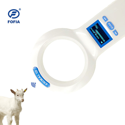 ISO Hayvan Kimliği RFID Mikroçip Tarayıcı Okuma Cihazı FOFIA PT200 Okuyucu ID64