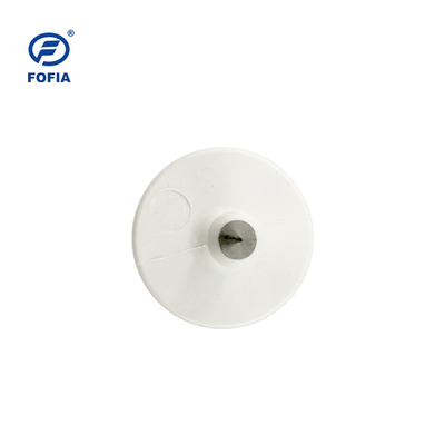 Sığır Tanımlama NLIS için Beyaz HDX Elektronik Kulak Küpeleri 29mm