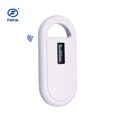 Hanheld ID Mikroçip Okuyucu Mini Etiket RFID Tarayıcı 134.2khz