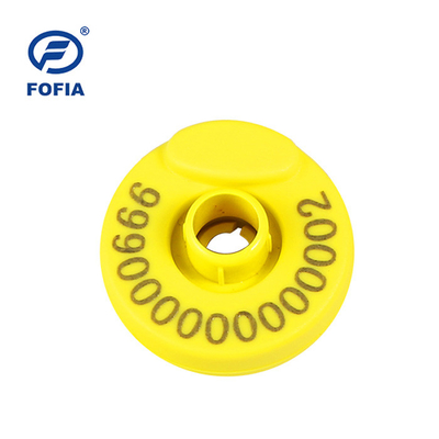 FULL ICAR CATTLE EAR TAGS 30mm FDX-B Çip ISO11784/5 FOFIA'dan