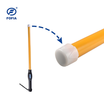 7000 Kayıtlı Veri Depolama ile 2-10cm RFID Çubuk Etiket Okuyucu 46cm