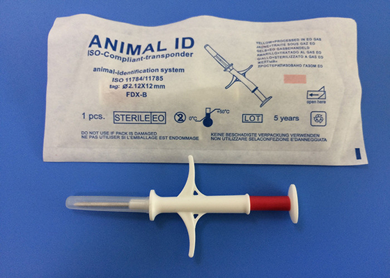 134.2khz Pet ID Mikroçip, Köpekler İçin Enjekte Edilebilir Transponderler İçin Mikroçip İmplantı
