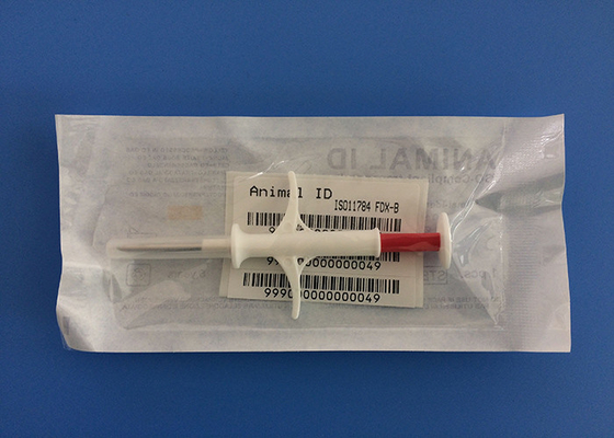 İmplant Şırıngalı 2.12 * 12mm Pet ID Mikroçip 134.2khz Enjekte Edilebilir Transponderler