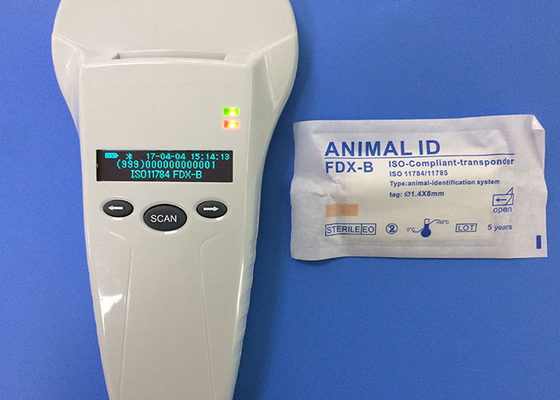 Dayanıklı RFID Microchip Pet Scanner, USB / Bluetooth Hayvan Çip Okuyucu