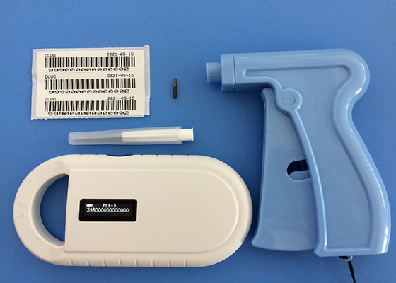 Tek kullanımlık Paket Tek kullanımlık Uygulayıcı ile Hayvan Kimliği için ISO Transponder Mikroçip