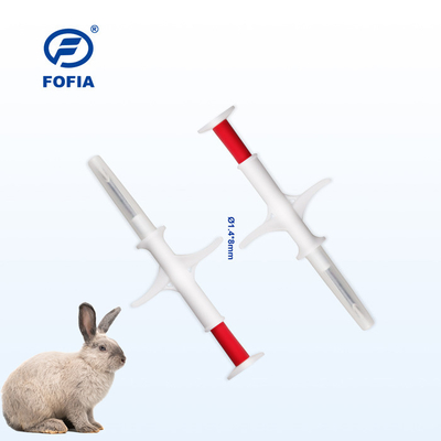 Enjekte Edilebilir Transponderler 134.2khz İmplant Şırıngalı Pet ID Mikroçip Transponder ISO Transponder Mikroçip