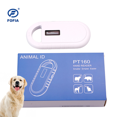 Evcil Mikroçip Tarayıcısı 134.2KHz Hayvan Mikroçip Okuyucu PT160 Mikroçip Köpek Tarayıcısı