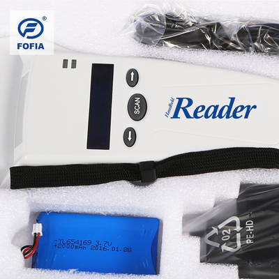 RFID el hayvan tanımlama mikroçip tarayıcısı