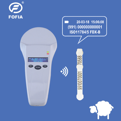 USB RFID Mikroçip Tarayıcı Elde Tutulan Hayvan Kimliği Okuyucu