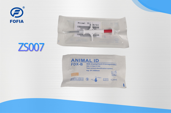 Hayvanların kimliğini belirlemek için 15 basamaklı evrensel sterilize mikroçip yerleştiricisi