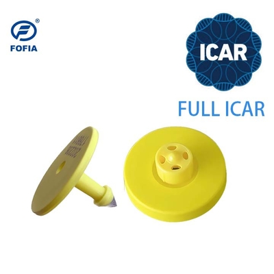 ICAR 125KHZ/134.2KHZ RFID Hayvan Kulak Küpeleri Elektronik RFID Düşük Frekanslı Hayvan Takibi İçin