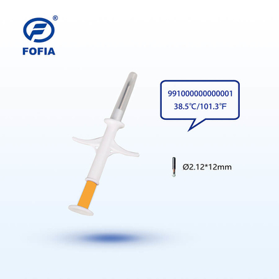 ISO11784/85 Hayvan Sıcaklık Çipi Şırıngalı – Fofia HT003 Akıllı Sağlık Etiketi