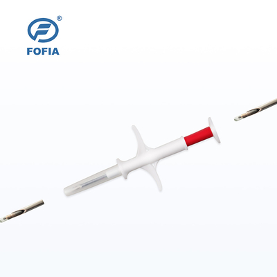 25°C - 50°C Sıcaklık Aralığı ISO 11784/5 FDX-B R/W Standart Kontrol Sistemi İçin Hayvan Kimlik Mikroçipi
