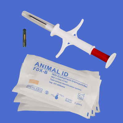 Hayvan Sıcaklık İzleme ve Yönetimi için ISO11784/5 FDX-B Hayvan Kimlik Mikroçipi