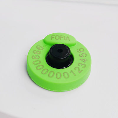 ICAR Certified 134.2kHz RFID Ear Tag with 350N Tension for Livestock Identification