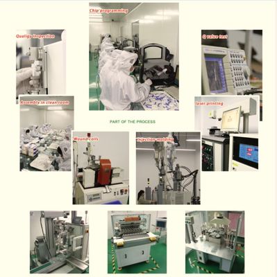 Injectable Pet Microchip with 10-Year Guarantee Customized Color Mini Tag for Animal Tracking