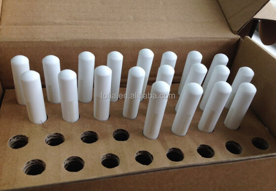 Bioceramic RFID Sığır kulaklık etiketi 15 bit kodlama lazer kazı 134.2kHz Su geçirmez hayvan tanımlama bolus etiketi