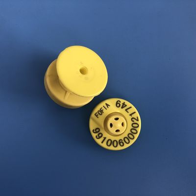 ISO11784/5 FDX-B Standartı ve Su geçirmez TPU malzemesi ile hayvancılık için dayanıklı 134.2kHz Elektronik Kulak Etiketi