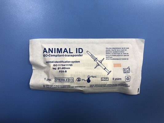 1.4mm * 8mm LF Mikroçip Elektronik Etiket Pet KIMLIK Yönetimi ile 10 Yıl Garanti