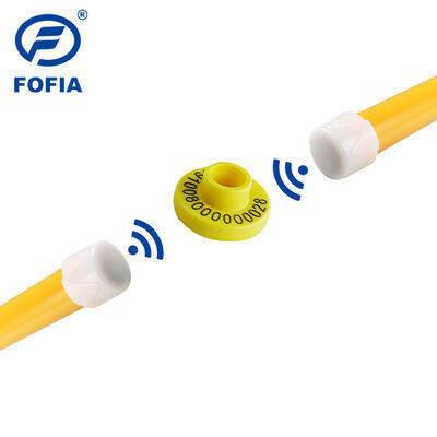 Tam ICAR Sertifikalı Dayanıklı FDX-B Elektronik Kulak Etiketleri Sığırların İzlenmesi ve Tanımlanması için Hayvancılık İzleme ve Çiftlik İzlenebilirliğini Desteklemek