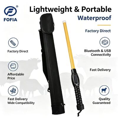 Bluetooth 5 USB Tipi C Veri İletişim ve Hayvancılık Yönetimi için Uzun Menzilli Okumak ile Taşınabilir RFID Stick Okuyucu
