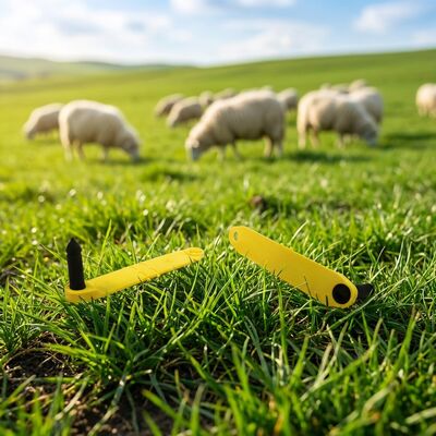 Akıllı Çiftlik Yönetimi için ISO 11784/5 Uyumlu RFID Hayvan Kimlik Etiketi