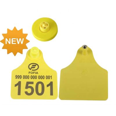FULL ICAR İzleme Kulak Etiketi RFID İletişim Arayüzü Etkili Hayvancılık Yönetimi için Yüksek Elektronik Etiket