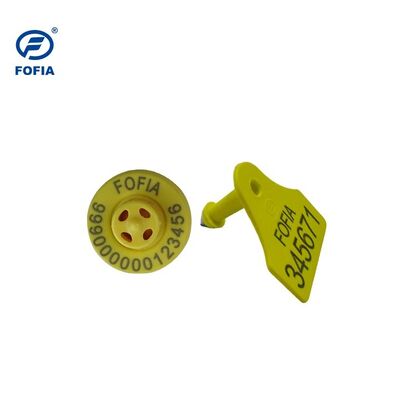 FULL ICAR Sertifikalı TPU RFID Erişim Kartı - Güvenli Giriş Sistemleri için 30mm Yuvarlak ISO11784/5 Hayvan Kulak Etiketi