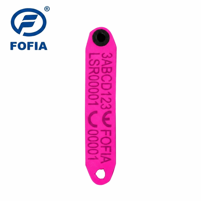 134.2kHz FDX-B HDX RFID Koyun Kulak Etiketi ISO11784/11785 Uygun Hayvan Kimliği