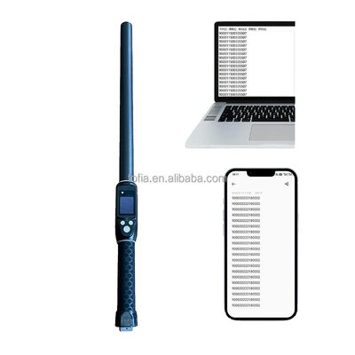 Dayanıklı Su geçirmez Uzun Menzilli 134.2kHz RFID Kulak Etiketi Okuyucu ISO11784/5 Protokolü 30-100cm Okuma Uzaklığı PVC