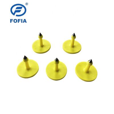 Fofia ICAR ET926 Su geçirmez RFID TPU Hayvan Kulak Etiketleri FDX-B 134.2Khz EM4305 Çipler Sığır Sığır Domuz Koyun