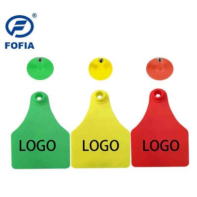 FOFIA ET921 Plastik İnek Kulak Etiketleri Hayvan Takip Lazer Kodlama Çeşitli Boyutlarda Büyükbaş Sığır Koyun Domuz Çiftliği Numarası ile Kullanın