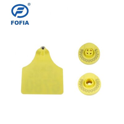 EM4305 çipli hafif koyun kulak etiketleri ET907 T901 ile uyumludur