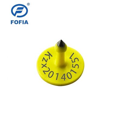 Sığır / koyun / domuz besleme yönetimi için UHF GPS Elektronik kulak etiketi