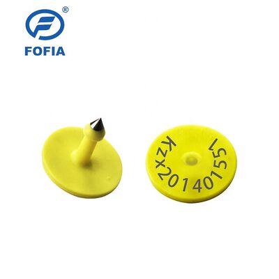 Sığır / koyun / domuz besleme yönetimi için UHF GPS Elektronik kulak etiketi