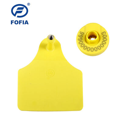 FOFIA 134.2KHZ Rfid Button Eid GPS kulak etiketi Sığır için