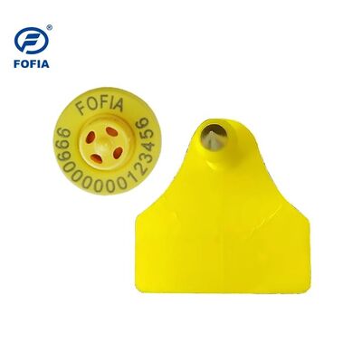 Fofia Su geçirmez Kombine Elektronik Hayvan İzleme Kulak Etiketi Yeni Yüksek Kaliteli RFID TPU Lazer Kodlama 3 Yıllık Garanti Keçi