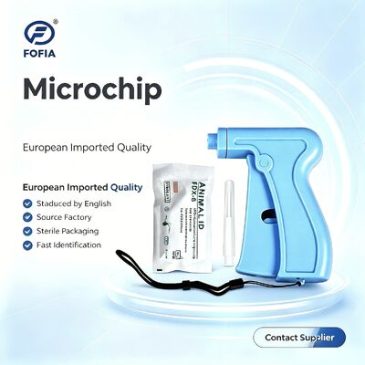 Fofia RFID 134.2kHz ICAR Sertifikalı Bölünebilir Tip Hayvan Kimlik Mikroçipi 2.12*12mm Model ZS005 Su Geçirmez Malzeme Yeni 1.5 Yıl