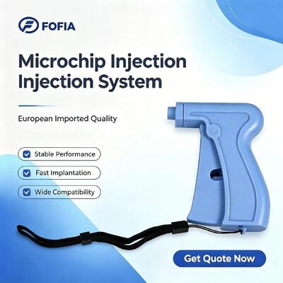 Fofia 2026 Yeni Çok Satan RFID 134.2kHz Köpek Hayvan Kimlik Mikroçipi Bölünmüş Tip Plastik ZS008 Evcil Hayvan Enjeksiyonu İçin Su Geçirmez