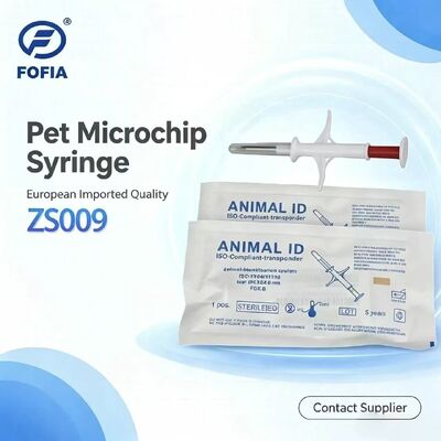 2026 Sıcak Satış Sürümü Yeni RFID 134.2kHz Entegre Fofia Hayvan Nakil Mikroçip Su geçirmez Evcil hayvanlar için 3 yıllık garanti