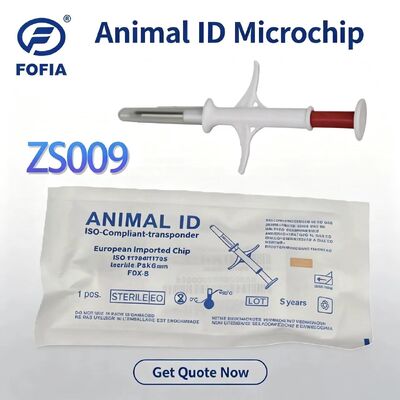 2026 En Çok Satan Pet Yeni RFID 134.2kHz Entegre Devre Fofia Hayvan İmplant Edilebilir Mikroçip Beyaz PP Malzeme Su Geçirmez