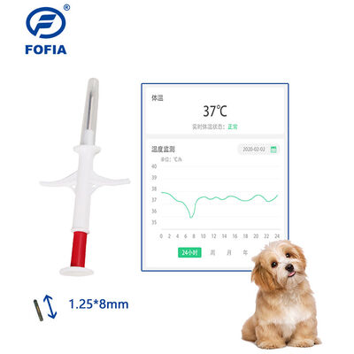 2026 En Çok Satan Pet Yeni RFID 134.2kHz Entegre Devre Fofia Hayvan İmplant Edilebilir Mikroçip Beyaz PP Malzeme Su Geçirmez