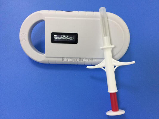 Fofia El Tipi Plastik Hayvan Mikroçip RFID Kart Okuyucu PT160 134.2kHz OLED Ekran USB Lityum Pil CE Sertifikalı ISO