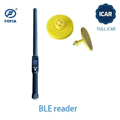 Su Geçirmez Fofia Tam ICAR Sertifikalı ET908 Sarı RFID TPU Sığır Küpe Küpesi Yüksek Kalite 1.5 Yıl Garanti Hayvancılık
