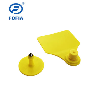ICAR Fofia T904 Hayvan Kulak Etiketi Çip Yeni Yüksek Kaliteli RFID TPU Lazer Kodlama 3 Yıllık Garanti Çiftlik Kullanımı Sığır Koyun Takibi 0.01g